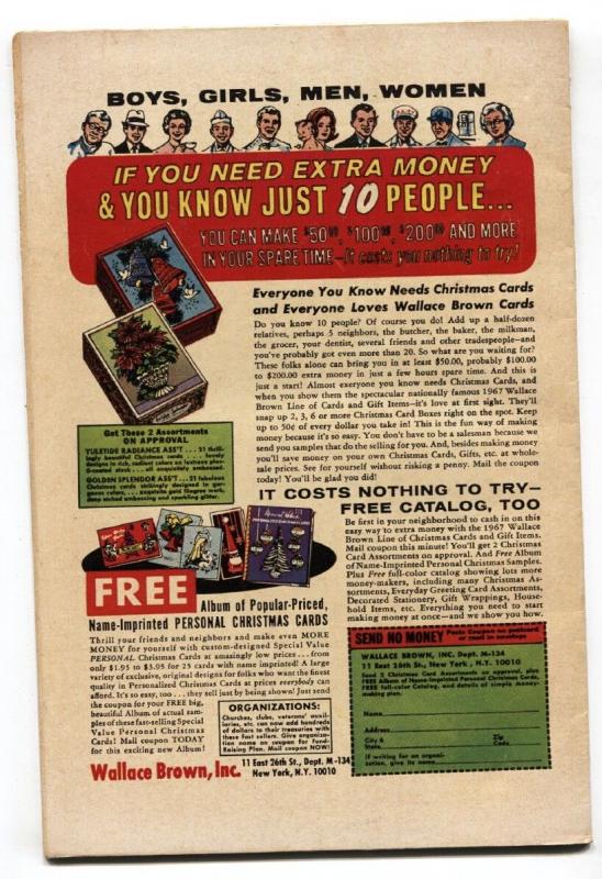 STRANGE TALES #161 comic book 1967-NICK FURY/DR. STRANGE-MARVEL VG+