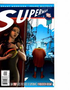 Lot Of 9 DC Comic Books All Star Superman 1 2 3 4 5 + Titans # 20 21 22 23 RC9