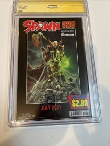 Spawn (2021) # 319 (CGC 9.8 WW SS) Signed & Sketch Carlo Barberi | Census=1