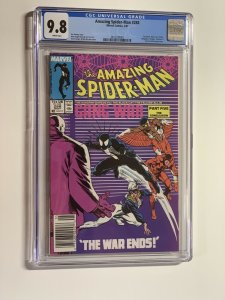 amazing Spiderman 288 CGC 9.8 white pages Marvel and Newsstand and Edition