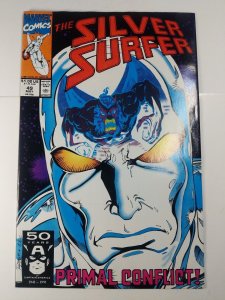 Silver Surfer #49 VF Thanos App Marvel Comics C136A