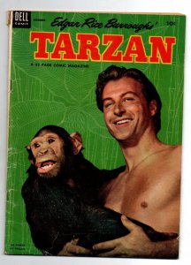 Tarzan #51 - Lex Barker Photo Cover - Edgar Rice Burroughs - Dell - 1953- (-VG)