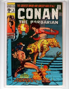Conan the Barbarian #5 (1971)  - [NSC•BI#06]