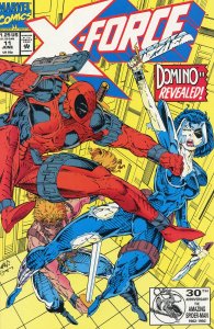 X-Force #11 (1992) Deadpool Cover Domino NM 9.4 Comic Book
