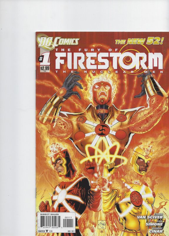 The Fury of Firestorm: The Nuclear Man #1 (2011)