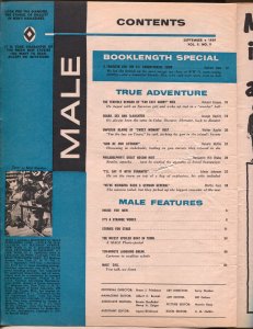 Male 9/1959 Bad Mags-Men's Adventure-Atlas-James Bama