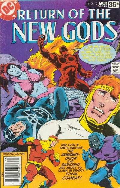 New Gods (1971 series) #19, Fine- (Stock photo)