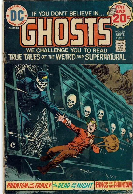 Ghosts #30 (1971) GD