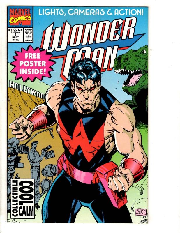 10 Wonder Man Marvel Comic Books # 1 2 3 4 5 6 7 8 9 10 Hulk Thor Avengers CR52