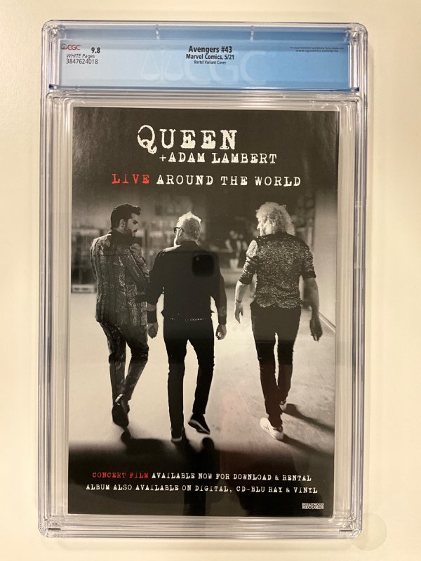 Avengers #43 Bartel Cover (2021) CGC 9.8