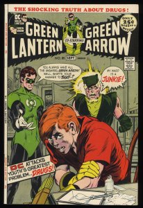 Green Lantern #85 VF 8.0 Drug Issue! Neal Adams Green Arrow!