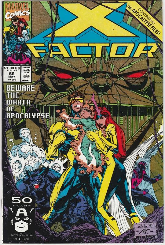 7 X-Factor Marvel Comic Books # 43 66 77 105 126 138 143 Gambit Beast AH7