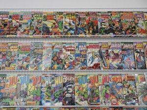 Huge Lot 170+ Silver/Bronze Comics W/ Hulk, Daredevil, Iron Man, +More! See desc