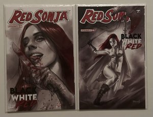 Red Sonja Black White Red #4,5 NM Lot 2021 Lucio Parrillo