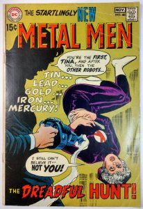 Metal Men #40 (3.0, 1969) Bottom Staple Detached