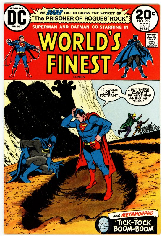 World's Finest Comics #219 (1973) Superman and Batman