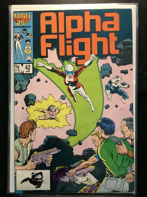 Alpha Flight #42 Direct Edition (1987)