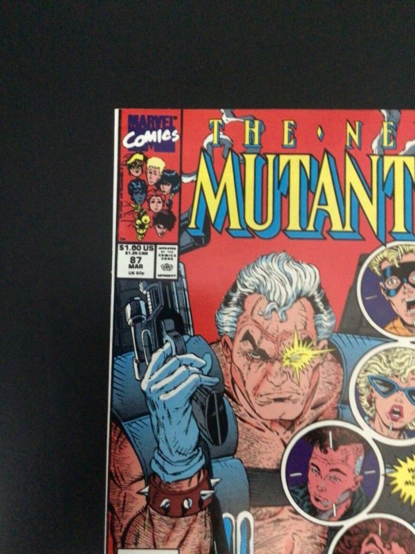 Marvel, The New Mutants #87, 1st Cable/Stryfe, NM-NM+, WP, Amazing Copy, Look!