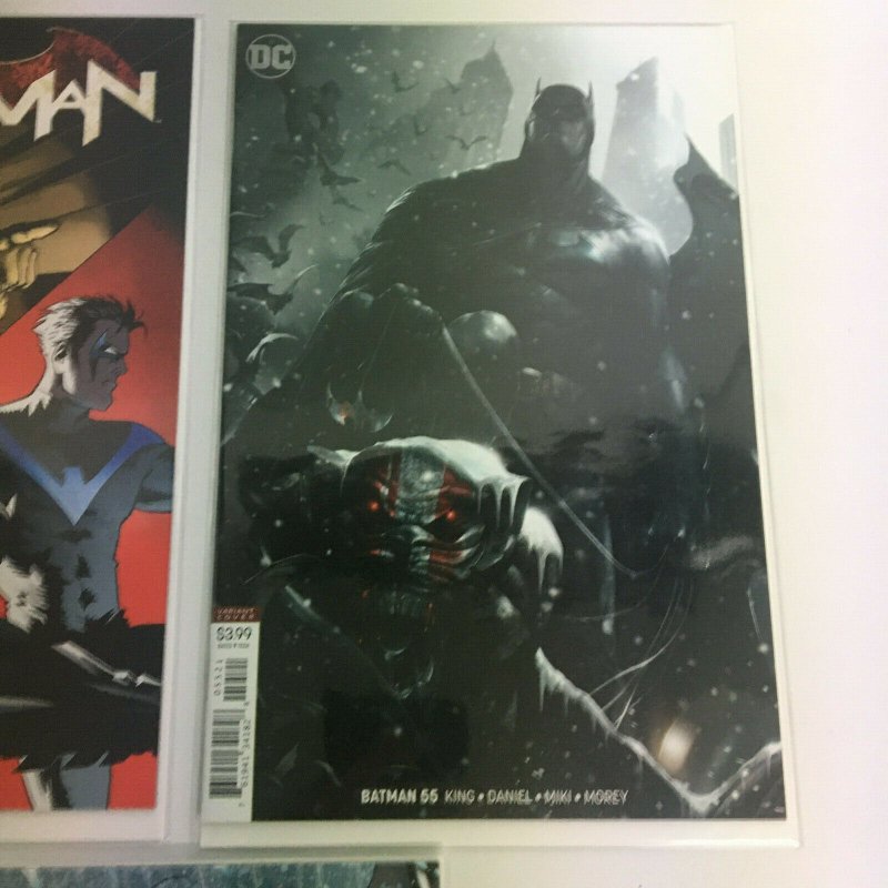 Batman #54 #55 #57 Set / Lot Matt Wagner Mattina Variant Daniel DC Comics 2018