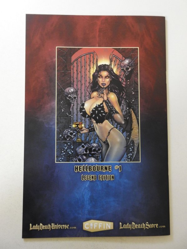 Hellwitch: Hellbourne #1 Legend Edition NM Condition! Signed W/ 2 COA's!