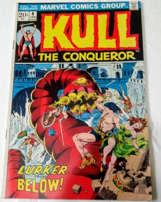 Kull The Conqueror #6 (VF+) 1972 Bronze Age Marvel  ID92H
