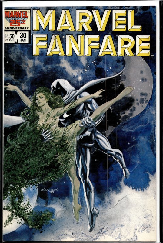 Marvel Fanfare #30 (1987) Moon Knight