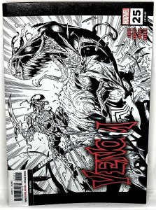 VENOM #25 Mark Bagley 5th Print Sketch Variant Cover Venom Island Finale Marvel