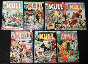 KULL THE CONQUEROR #7-#13 - 7 Books