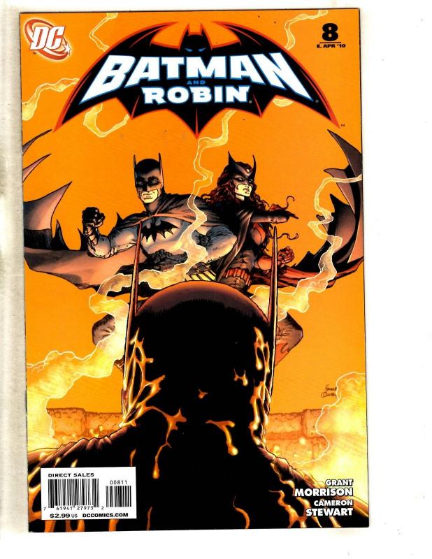 Lot Of 9 Batman & Robin DC Comic Books # 1 2 3 4 5 6 7 8 9 Joker Gotham Ivy CJ2