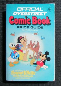 1987 Overstreet COMIC BOOK PRICE GUIDE #17 SC VG 4.0 Snow White & Mickey Mouse 