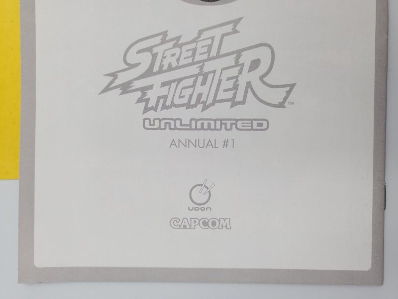 Street Fighter Unlimited Annual #1 Cover A & Cover B 2016 Udon Comics