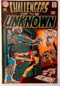 Challengers of the Unknown #68 DC 1969 VG/FN Silver Age Comic Book Neal Adams