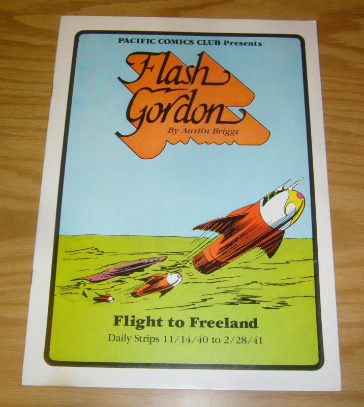 Pacific Comics Club: Flash Gordon #3 VF flight to freeland - daily strips - 1981