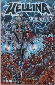 HELLINA SEDUCTION Platinum Foil Preview Edition limited To ONLY 350 Copies  NM