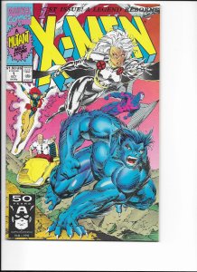 X-Men #1 Storm and Beast Cover (1991)