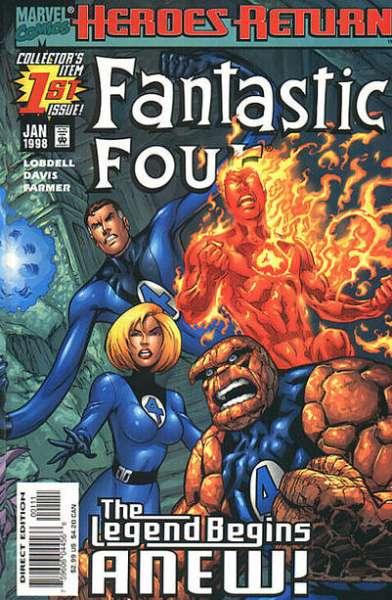 Fantastic Four (1998 series) #1, NM (Stock photo)