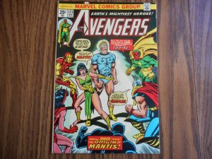 Avengers # 123 Classic John Romita Cover WOW!!! Key Origin The Mantis