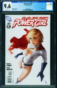 Power Girl #27 CGC 9.6-2011-Last issue-DC 2020816001