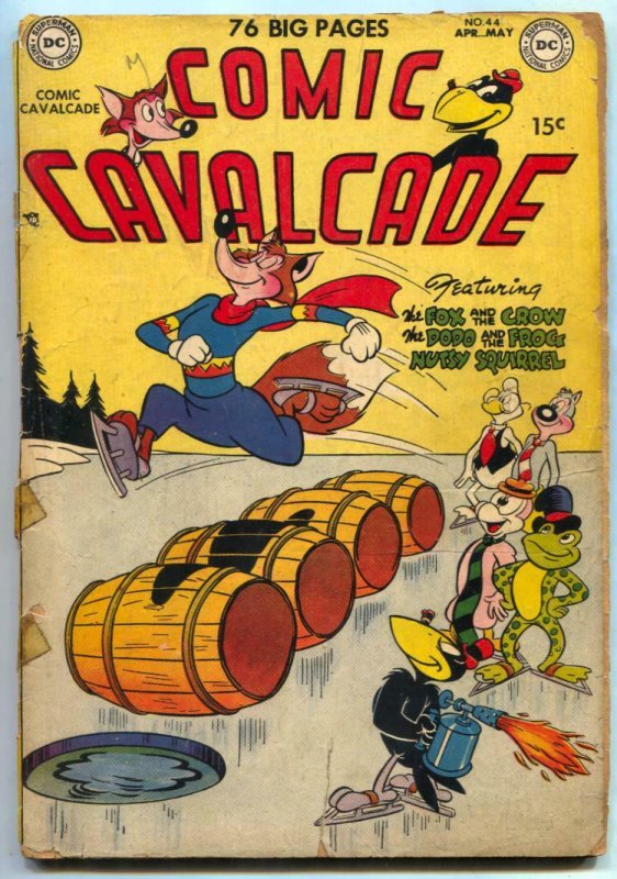 Comic Cavalcade #44 1951-FOX AND CROW-FUNNY ANIMAL-fair FR