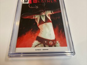 Heathen (2017) # 1 (CGC 9.8 WP) 1:5 Ratio Rare In Production
