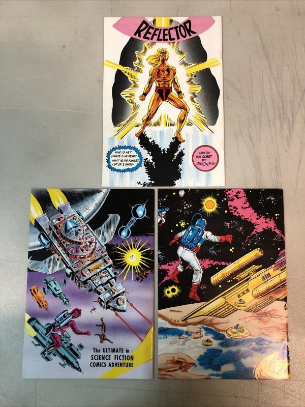 Quest Presents (1983) #1 2 3 Complete Set Lance Carrigan Of The Galactic Legion