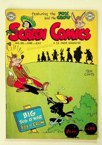 Real Screen Comics #24 (Jun-Jul 1949, DC) - Good-