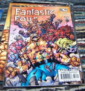 FANTASTIC FOUR #58  (487)   2002   marvel   things BEN GRIMM