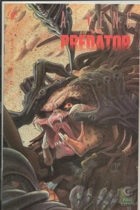Aliens vs. Predator #2 ORIGINAL Vintage 1990 Dark Horse Comics