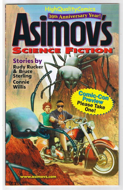 ASIMOV'S SCIENCE FICTION,Preview,Promo,ashcan, 2008, NM