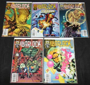 Modern Marvel WARLOCK VOL. 5 #1-5 - 5pc Mid-High Grade Comic Lot VF-NM X-Men