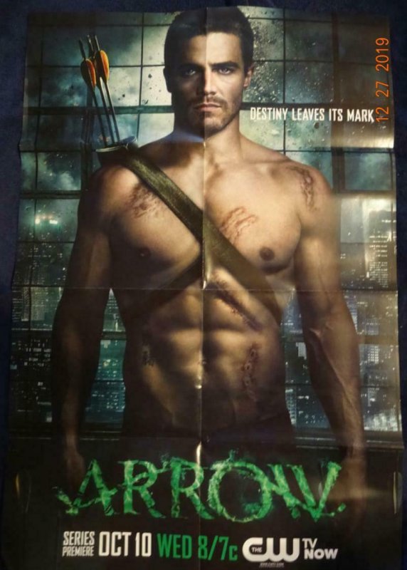 ARROW Promo Poster, 22 x 34, 2012,  Unused more in our store 421