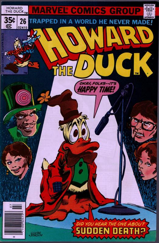 Howard the Duck #26 - 1st Series - 9.0 or Better 