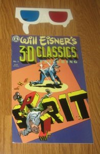 Will Eisner's 3-D Classics The Spirit #1 VF+ With Glasses Kitchen Sink Comics