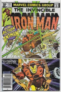 Iron Man   vol. 1  #151 FN/VF
